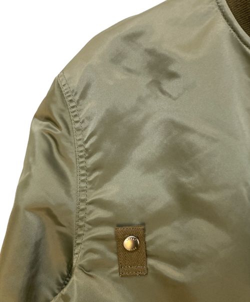 sacai（サカイ）sacai (サカイ) MADSAKI (マサキ) 22AW Nylon Twill Blouson オリーブ サイズ:2の古着・服飾アイテム