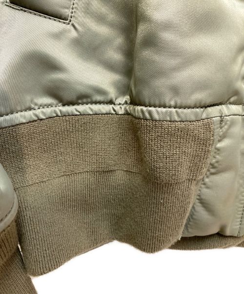 sacai（サカイ）sacai (サカイ) MADSAKI (マサキ) 22AW Nylon Twill Blouson オリーブ サイズ:2の古着・服飾アイテム