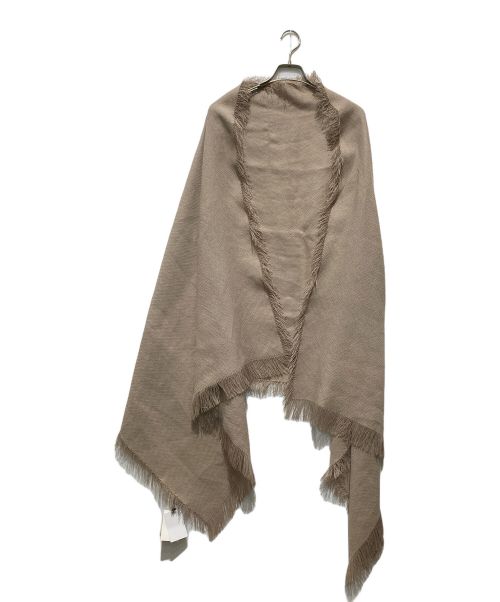 ASAUCE MELER（アソースメレ）ASAUCE MELER (アソースメレ) ワシ x ポリエステル ドライバスケットストール グレージュの古着・服飾アイテム