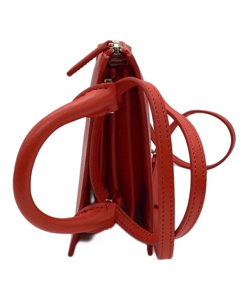 JIL SANDER（ジルサンダー）JIL SANDER (ジルサンダー) 2WAYバッグ レッドの古着・服飾アイテム