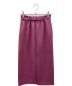 M-premier (エムプルミエ) ウエストゴムロングタイトスカート パープル サイズ:34：2000円