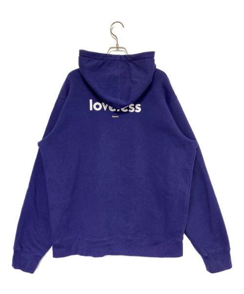 SUPREME（シュプリーム）SUPREME (シュプリーム) My Bloody Valentine (マイ ブラッディ ヴァレンタイン) Loveless Hooded Sweatshirt ネイビー サイズ:Lの古着・服飾アイテム