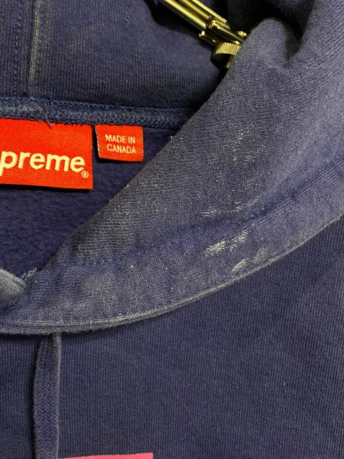 SUPREME（シュプリーム）SUPREME (シュプリーム) My Bloody Valentine (マイ ブラッディ ヴァレンタイン) Loveless Hooded Sweatshirt ネイビー サイズ:Lの古着・服飾アイテム