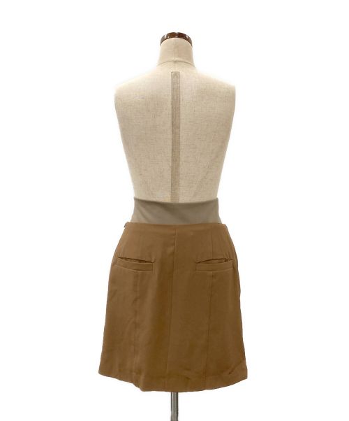 Ameri（アメリ）Ameri (アメリ) TWILL LOW WAIST MINI SKIRT ブラウン サイズ:Mの古着・服飾アイテム