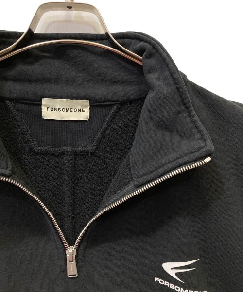 FORSOMEONE（フォーサムワン）FORSOMEONE (フォーサムワン) HF ZIP SWEAT ブラック サイズ:48の古着・服飾アイテム