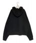 Palm Angels (パーム エンジェルス) CURVED LOGO HOODY ブラック サイズ:L：34800円