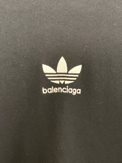 BALENCIAGA（バレンシアガ）BALENCIAGA (バレンシアガ) adidas (アディダス) Hoodie Large Fit ブラック サイズ:2の古着・服飾アイテム