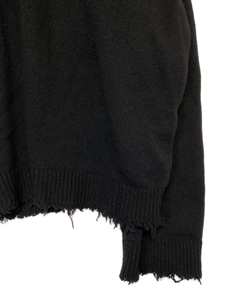 VETEMENTS（ヴェトモン）VETEMENTS (ヴェトモン) Church Logo Turtleneck ブラック サイズ:Mの古着・服飾アイテム
