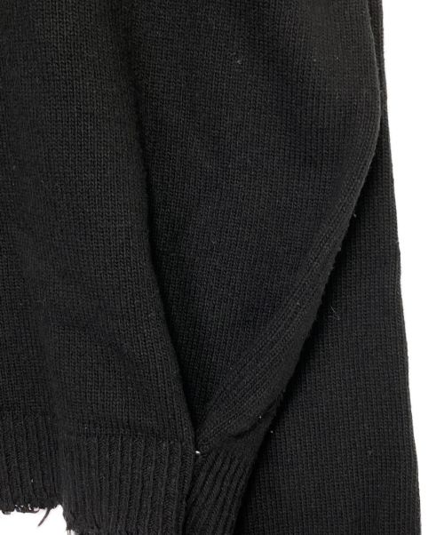 VETEMENTS（ヴェトモン）VETEMENTS (ヴェトモン) Church Logo Turtleneck ブラック サイズ:Mの古着・服飾アイテム