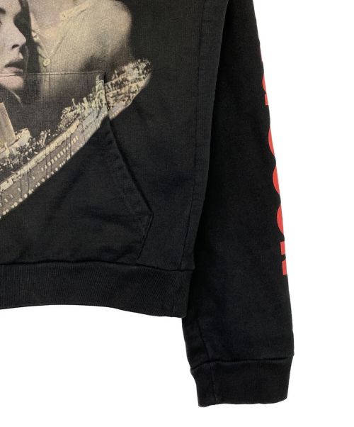 VETEMENTS（ヴェトモン）VETEMENTS (ヴェトモン) Titanic Hoodie ブラック サイズ:XSの古着・服飾アイテム