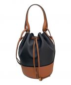 LOEWEロエベ）の古着「バルーンミディアム」｜ブラック×ブラウン