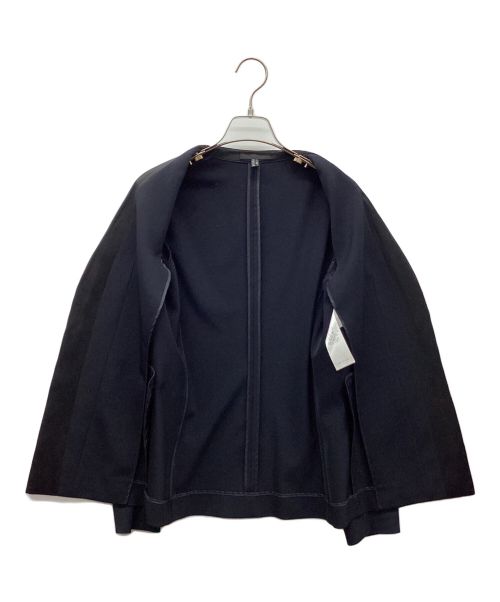 icB（アイシービー）icB (アイシービー) Fiedカラーレスジャケット ネイビー サイズ:Sの古着・服飾アイテム