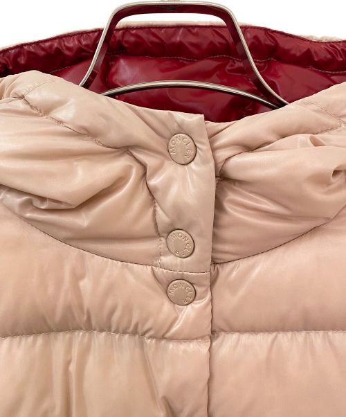 MONCLER（モンクレール）MONCLER (モンクレール) BARDANETTE ダウンジャケット ピンク サイズ:1の古着・服飾アイテム