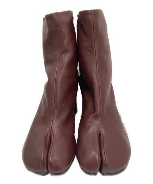 Maison Margiela（メゾンマルジェラ）Maison Margiela (メゾンマルジェラ) タビブーツ ブラウン サイズ:37の古着・服飾アイテム