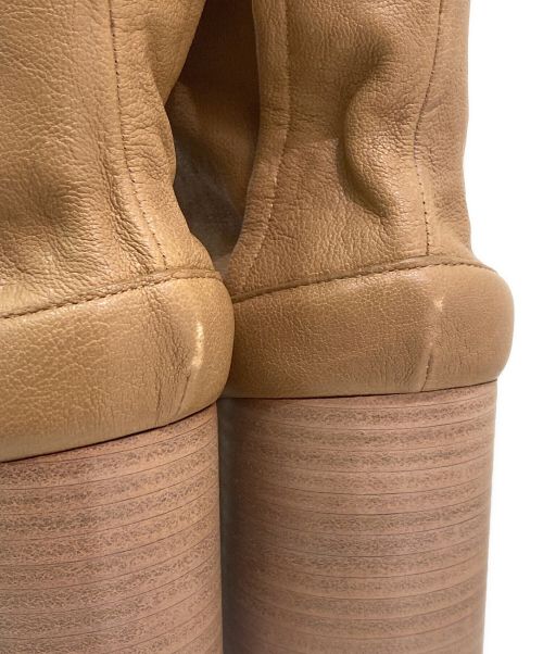 Maison Margiela（メゾンマルジェラ）Maison Margiela (メゾンマルジェラ) 足袋ブーツ ベージュ サイズ:37の古着・服飾アイテム