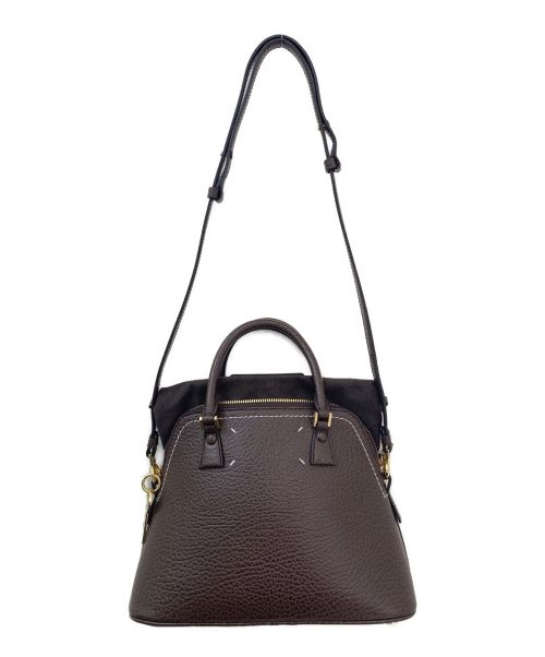 Maison Margiela（メゾンマルジェラ）Maison Margiela (メゾンマルジェラ) 5AC MINI BAG ダークブラウン サイズ:ミニの古着・服飾アイテム