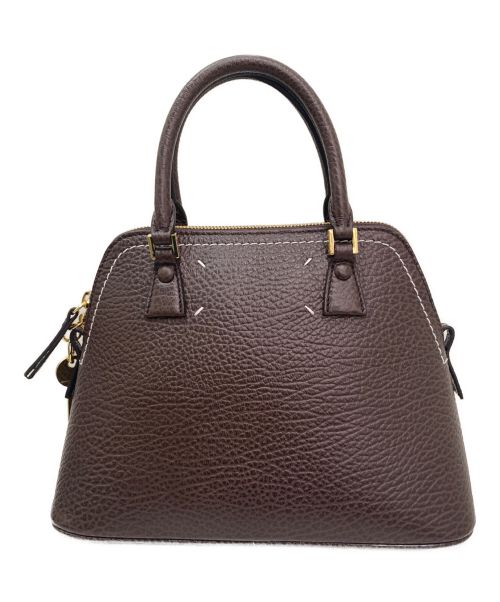 Maison Margiela（メゾンマルジェラ）Maison Margiela (メゾンマルジェラ) 5AC MINI BAG ダークブラウン サイズ:ミニの古着・服飾アイテム