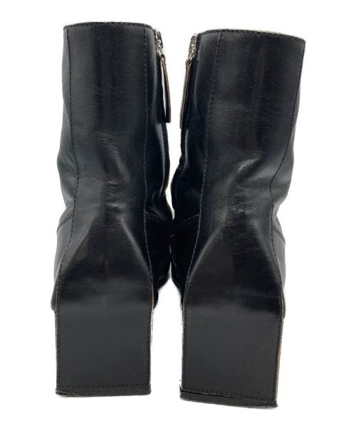 Acne studios（アクネ ストゥディオス）Acne studios (アクネストゥディオス) Leather Ankle Boots ブラック サイズ:37の古着・服飾アイテム
