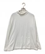 HUIS.ハウス）の古着「SUVIN COTTON長袖ゆるタートルネックカットソー」｜ホワイト