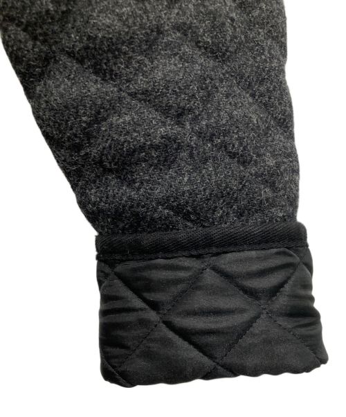 Traditional Weatherwear（トラディショナルウェザーウェア）Traditional Weatherwear (トラディショナルウェザーウェア) ウールキルティングジャケット グレー サイズ:34の古着・服飾アイテム