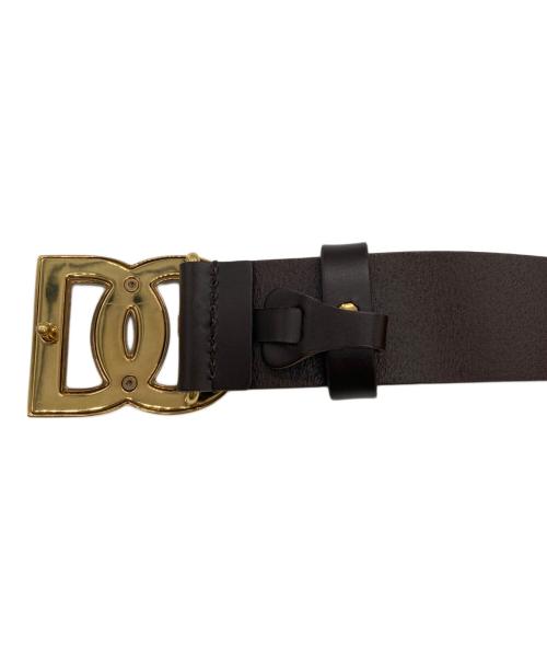 DOLCE & GABBANA（ドルチェ＆ガッバーナ）DOLCE & GABBANA (ドルチェ＆ガッバーナ) ベルト　BC4644 AX622 ブラウンの古着・服飾アイテム