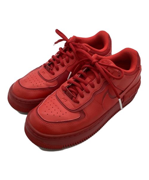 NIKE（ナイキ）NIKE (ナイキ) スニーカー/	AIR FORCE1 SHADOW レッド サイズ:25.5の古着・服飾アイテム