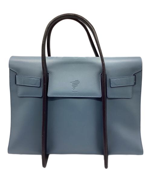 discord Yohji Yamamoto（ディスコード ヨウジヤマモト）discord Yohji Yamamoto (ディスコード ヨウジヤマモト) GETA ハンドルバッグ スカイブルーの古着・服飾アイテム