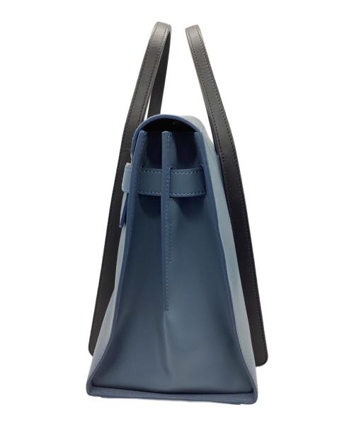 discord Yohji Yamamoto（ディスコード ヨウジヤマモト）discord Yohji Yamamoto (ディスコード ヨウジヤマモト) GETA ハンドルバッグ スカイブルーの古着・服飾アイテム