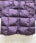 中古・古着 COACH (コーチ) ダウンコート パープル サイズ:S：12000円
