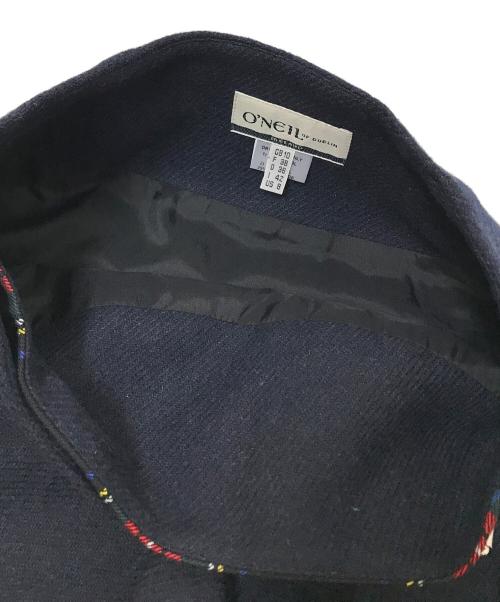 O'NEIL OF DUBLIN（オニールオブダブリン）O'NEIL OF DUBLIN (オニールオブダブリン) アシンメトリーラップスカート ネイビー サイズ:US:8の古着・服飾アイテム