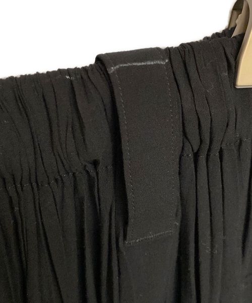 Yohji Yamamoto pour homme（ヨウジヤマモト プールオム）Yohji Yamamoto pour homme (ヨウジヤマモト プールオム) タックレーヨンバルーンパンツ ブラック サイズ:3の古着・服飾アイテム