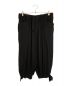 Yohji Yamamoto pour homme（ヨウジヤマモト プールオム）の古着「タックレーヨンバルーンパンツ」｜ブラック