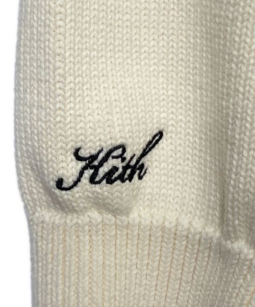 KITH（キス）KITH (キス) DISNEY (ディズニー) クルーネックコットンニット アイボリー サイズ:Lの古着・服飾アイテム
