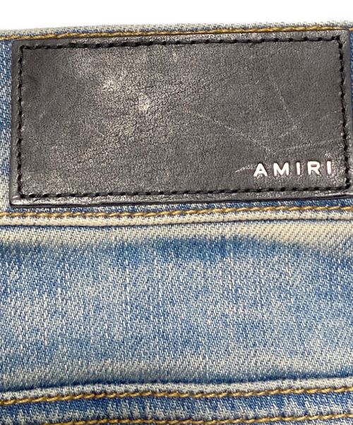 AMIRI（アミリ）AMIRI (アミリ) パッチワーク デニムパンツ インディゴ サイズ:W30(76cm)の古着・服飾アイテム