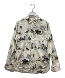 NOMA t.d.（ノーマティーディー）の古着「総柄シャツ」｜アイボリー