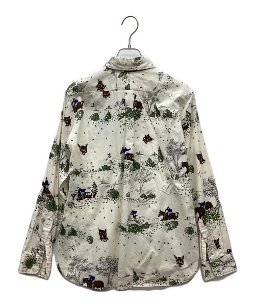 NOMA t.d.（ノーマティーディー）NOMA t.d. (ノーマティーディー) 総柄シャツ アイボリー サイズ:1の古着・服飾アイテム
