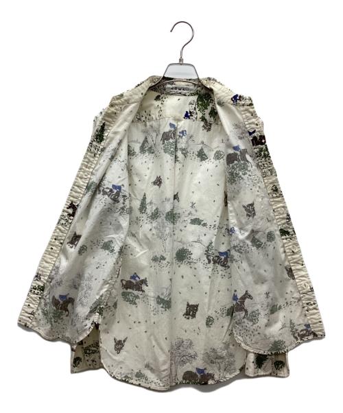 NOMA t.d.（ノーマティーディー）NOMA t.d. (ノーマティーディー) 総柄シャツ アイボリー サイズ:1の古着・服飾アイテム