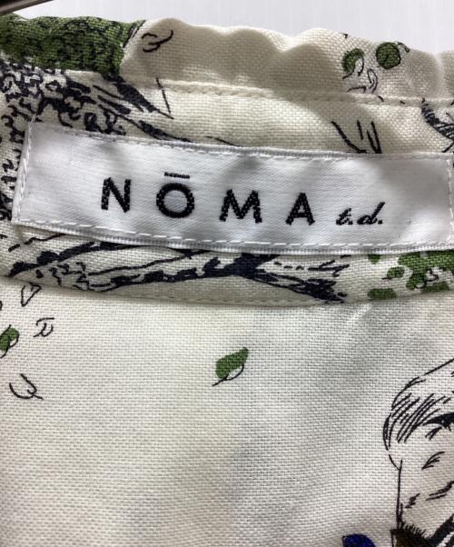 NOMA t.d.（ノーマティーディー）NOMA t.d. (ノーマティーディー) 総柄シャツ アイボリー サイズ:1の古着・服飾アイテム