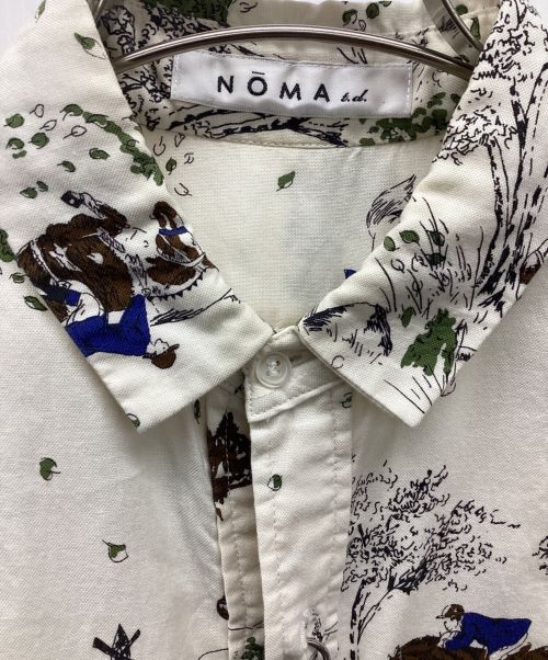 NOMA t.d.（ノーマティーディー）NOMA t.d. (ノーマティーディー) 総柄シャツ アイボリー サイズ:1の古着・服飾アイテム