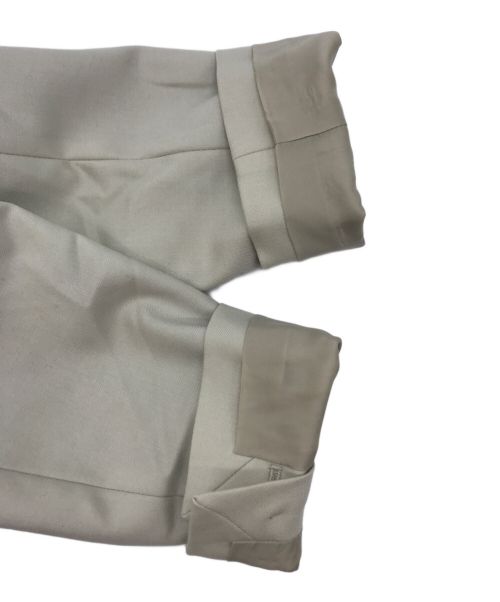 K.T KIYOKO TAKASE（ケーティー キヨコタカセ）K.T KIYOKO TAKASE (ケーティー キヨコタカセ) フラノ テーラードジャケット ベージュ サイズ:9の古着・服飾アイテム