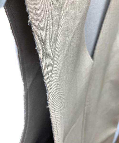 Ameri（アメリ）Ameri (アメリ) 2WAY SPONGE SHIFT DRESS ベージュ サイズ:Mの古着・服飾アイテム