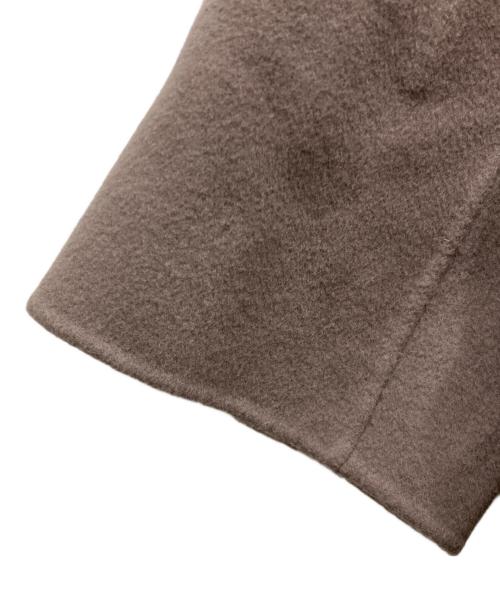 IENA（イエナ）IENA (イエナ) ダブルフェイスウールロングコート グレー サイズ:FREEの古着・服飾アイテム