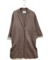 IENA（イエナ）の古着「ダブルフェイスウールロングコート」｜グレー