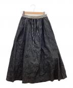 kurashi&trips publishingクラシアンドトリップス パブリッシング）の古着「刺繍スカート」｜ブラック