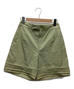 中古・古着通販】sheller (シェリエ) タックフレアショートパンツ