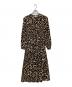 BAUM UND PFERDGARTEN（バウムウンドヘルガーデン）の古着「ワンピース」｜ブラウン（レオパード）