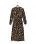 BAUM UND PFERDGARTEN (バウムウンドヘルガーデン) ワンピース ブラウン（レオパード） サイズ:36：4000円