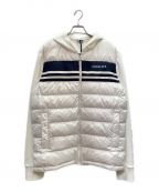 MONCLERモンクレール）の古着「PADDED COTTON ZIP-UP HOODIE」｜ホワイト