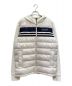 MONCLER（モンクレール）の古着「PADDED COTTON ZIP-UP HOODIE」｜ホワイト