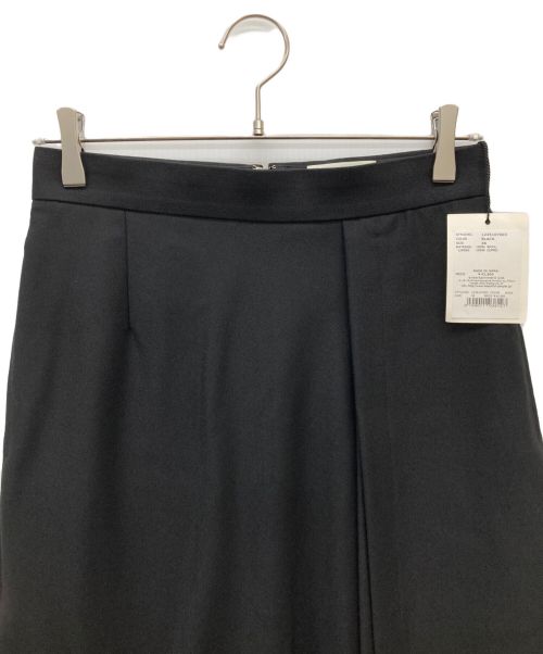 beautiful people（ビューティフルピープル）beautiful people (ビューティフルピープル) selvedgelogo doeskin slit tight skirt ブラック サイズ:SIZE 36の古着・服飾アイテム